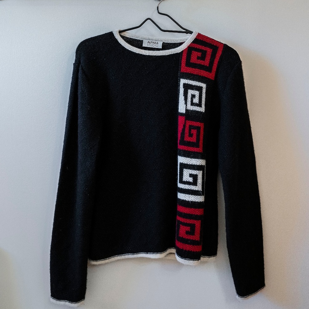 UNIQUE Handmade 100% Baby Alpaca Peruvian Sweater